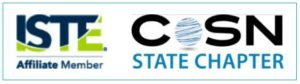 The logos of two national EdTech Organizations - ISTE and CoSN